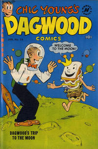 Cover Thumbnail for Chic Young's Dagwood Comics (Harvey, 1950 series) #26