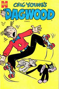 Cover Thumbnail for Chic Young's Dagwood Comics (Harvey, 1950 series) #43
