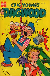 Cover Thumbnail for Chic Young's Dagwood Comics (Harvey, 1950 series) #45