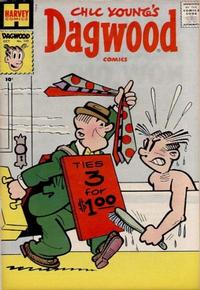 Cover Thumbnail for Chic Young's Dagwood Comics (Harvey, 1950 series) #105