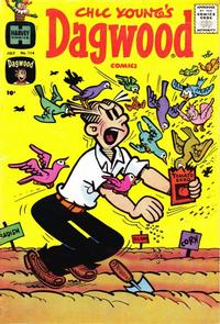 Cover Thumbnail for Chic Young's Dagwood Comics (Harvey, 1950 series) #114
