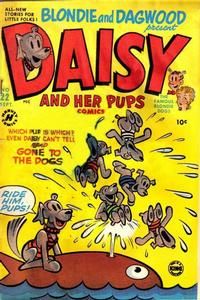 Cover Thumbnail for Daisy and Her Pups Comics (Harvey, 1951 series) #22 [2]