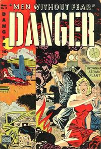Cover for Danger (Comic Media, 1953 series) #3