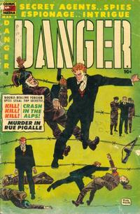 Cover for Danger (Comic Media, 1953 series) #8