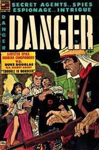 Cover Thumbnail for Danger (Comic Media, 1953 series) #10