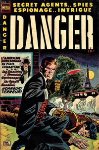 Cover Thumbnail for Danger (Comic Media, 1953 series) #11