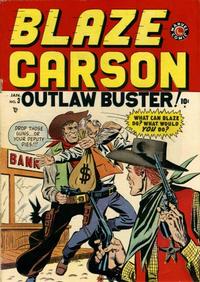 Cover Thumbnail for Blaze Carson (Marvel, 1948 series) #3