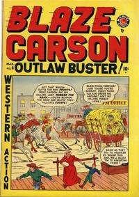 Cover Thumbnail for Blaze Carson (Marvel, 1948 series) #4