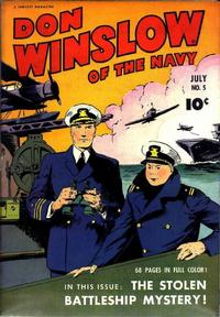 Cover Thumbnail for Don Winslow of the Navy (Fawcett, 1943 series) #5