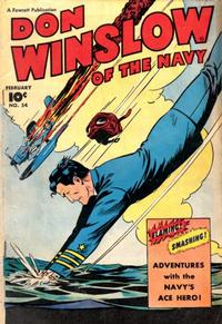 Cover Thumbnail for Don Winslow of the Navy (Fawcett, 1943 series) #54