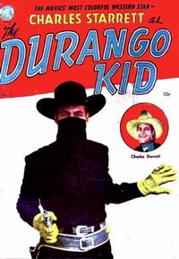 Cover for Charles Starrett as the Durango Kid (Magazine Enterprises, 1949 series) #1
