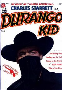 Cover Thumbnail for Charles Starrett as the Durango Kid (Magazine Enterprises, 1949 series) #3