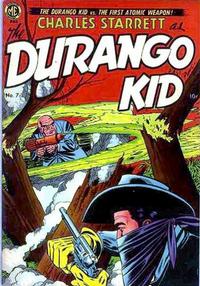 Cover Thumbnail for Charles Starrett as the Durango Kid (Magazine Enterprises, 1949 series) #7