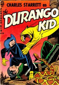 Cover Thumbnail for Charles Starrett as the Durango Kid (Magazine Enterprises, 1949 series) #28