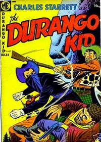 Cover Thumbnail for Charles Starrett as the Durango Kid (Magazine Enterprises, 1949 series) #34