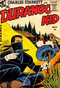 Cover Thumbnail for Charles Starrett as the Durango Kid (Magazine Enterprises, 1949 series) #40