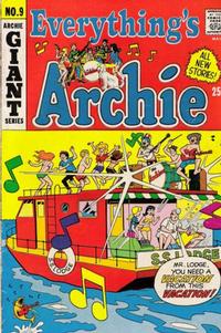 Cover Thumbnail for Everything's Archie (Archie, 1969 series) #9