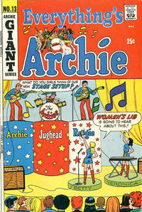 Cover Thumbnail for Everything's Archie (Archie, 1969 series) #13