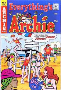 Cover Thumbnail for Everything's Archie (Archie, 1969 series) #36
