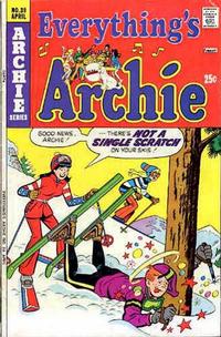 Cover for Everything's Archie (Archie, 1969 series) #39