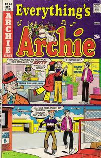 Cover Thumbnail for Everything's Archie (Archie, 1969 series) #44