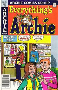 Cover Thumbnail for Everything's Archie (Archie, 1969 series) #75