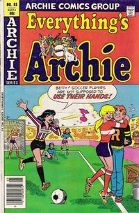 Cover Thumbnail for Everything's Archie (Archie, 1969 series) #83
