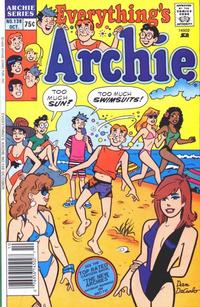 Cover Thumbnail for Everything's Archie (Archie, 1969 series) #138 [Regular Edition]