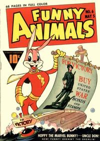 Cover Thumbnail for Fawcett's Funny Animals (Fawcett, 1942 series) #6