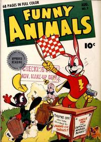Cover for Fawcett's Funny Animals (Fawcett, 1942 series) #9