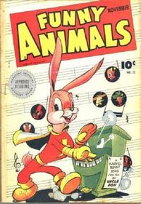 Cover for Fawcett's Funny Animals (Fawcett, 1942 series) #12