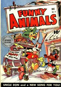 Cover for Fawcett's Funny Animals (Fawcett, 1942 series) #13