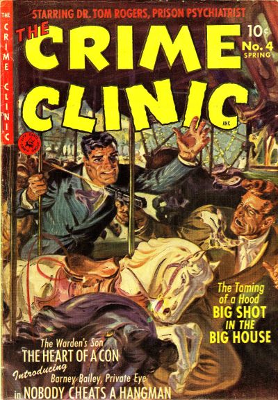 Cover for Crime Clinic (Ziff-Davis, 1951 series) #4