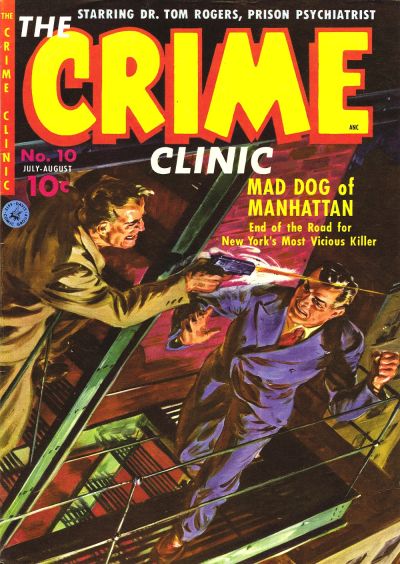 Cover for Crime Clinic (Ziff-Davis, 1951 series) #10 [1]