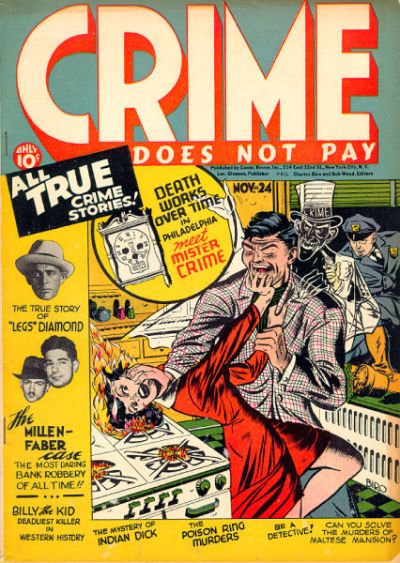 Cover for Crime Does Not Pay (Lev Gleason, 1942 series) #24