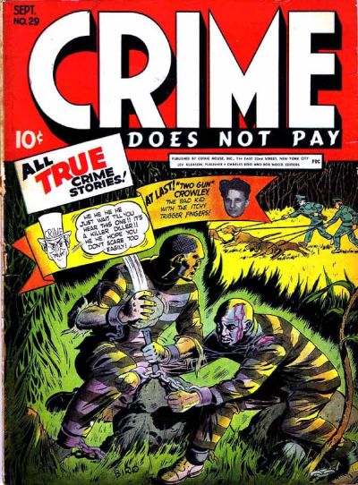 Cover for Crime Does Not Pay (Lev Gleason, 1942 series) #29