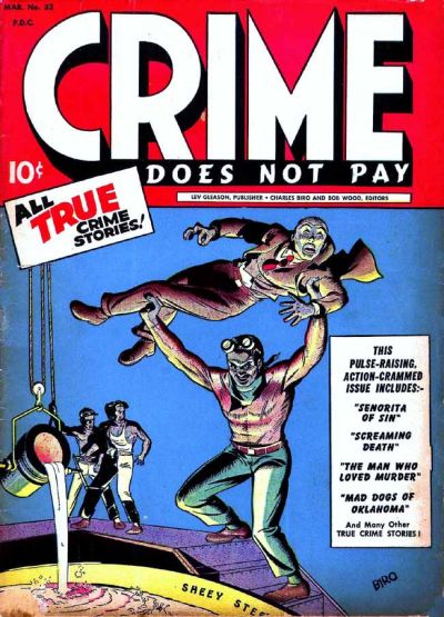 Cover for Crime Does Not Pay (Lev Gleason, 1942 series) #32