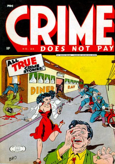 Cover for Crime Does Not Pay (Lev Gleason, 1942 series) #36