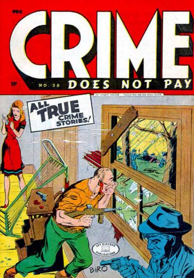 Cover for Crime Does Not Pay (Lev Gleason, 1942 series) #38