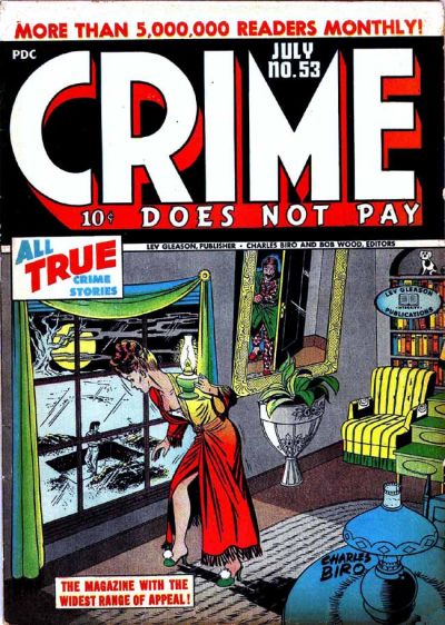 Cover for Crime Does Not Pay (Lev Gleason, 1942 series) #53