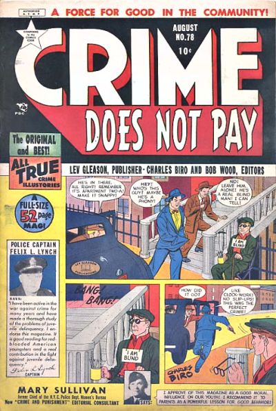 Cover for Crime Does Not Pay (Lev Gleason, 1942 series) #78