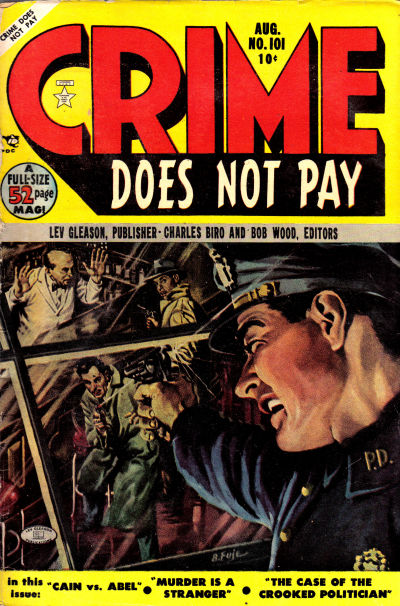 Cover for Crime Does Not Pay (Lev Gleason, 1942 series) #101
