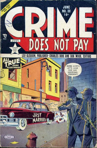 Cover for Crime Does Not Pay (Lev Gleason, 1942 series) #111