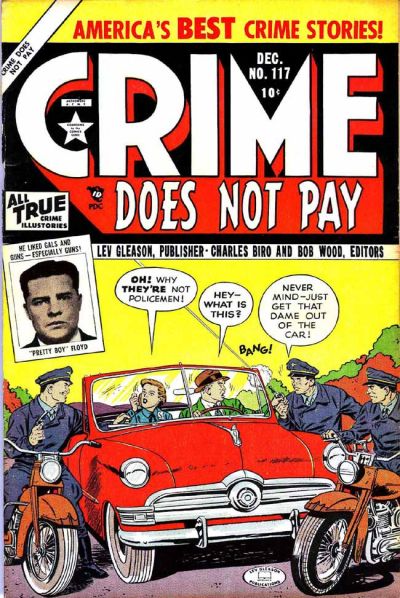 Cover for Crime Does Not Pay (Lev Gleason, 1942 series) #117