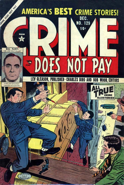 Cover for Crime Does Not Pay (Lev Gleason, 1942 series) #129