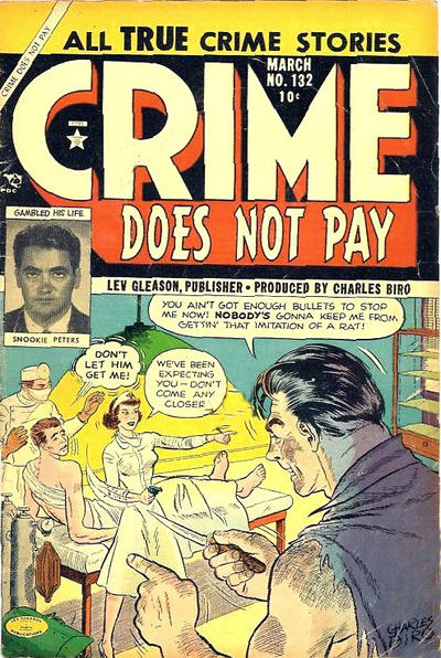Cover for Crime Does Not Pay (Lev Gleason, 1942 series) #132