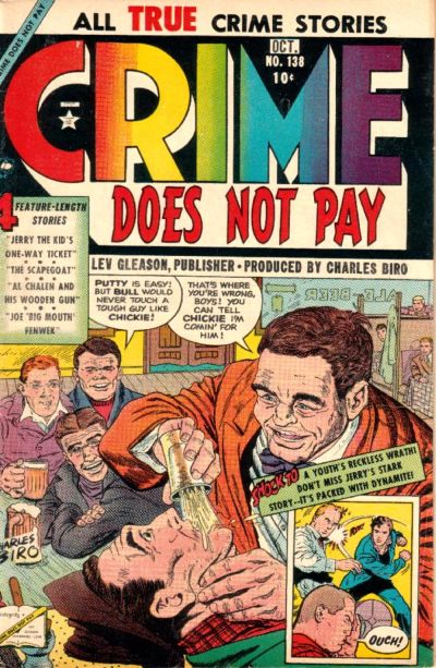 Cover for Crime Does Not Pay (Lev Gleason, 1942 series) #138