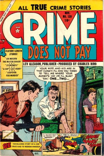 Cover for Crime Does Not Pay (Lev Gleason, 1942 series) #139