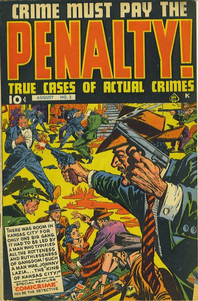 Cover for Crime Must Pay the Penalty (Ace Magazines, 1948 series) #3