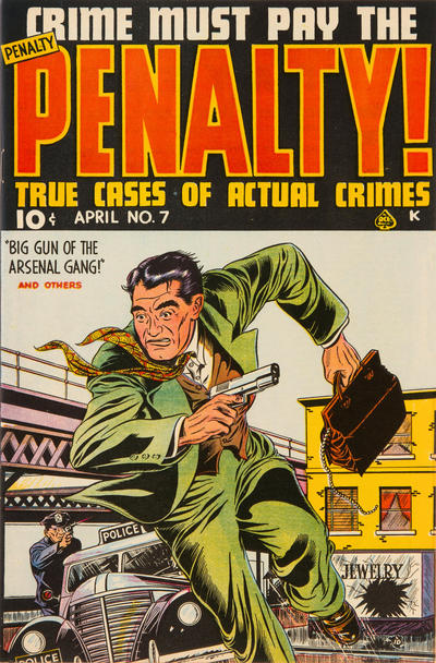 Cover for Crime Must Pay the Penalty (Ace Magazines, 1948 series) #7